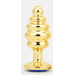 X-CITE GEM PLUG SMALL GOLD RIBBED